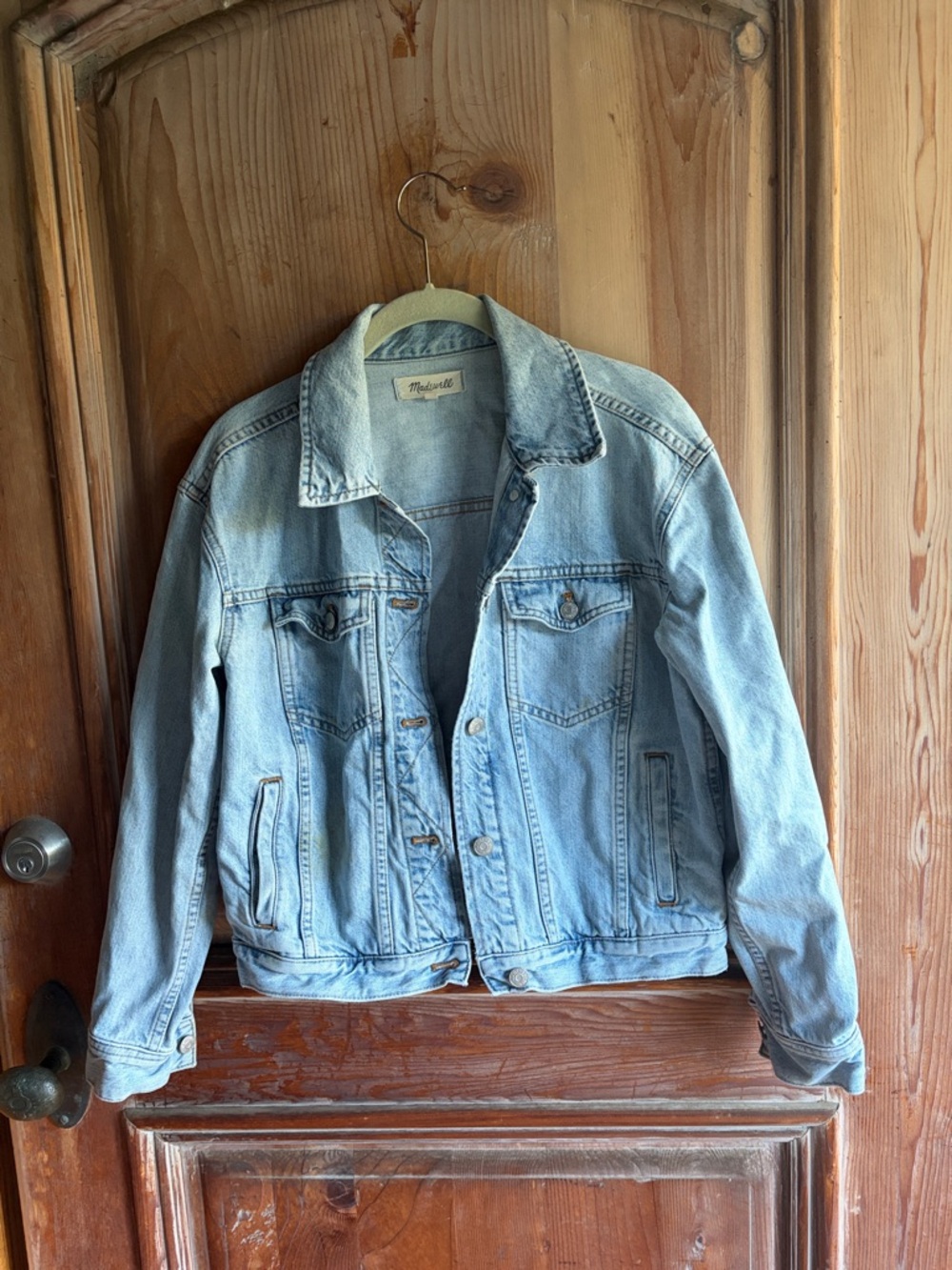 Madewell Light Blue Denim Jacket